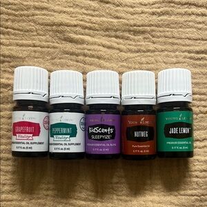 Young Living Essential Oil Bundle of 5